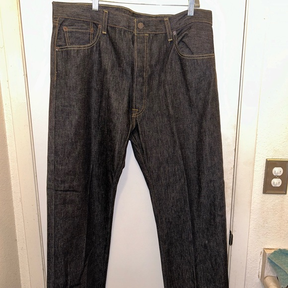 Levi's 501 Dark Black Men's Jeans . Brand new, never worn. - Picture 1 of 6